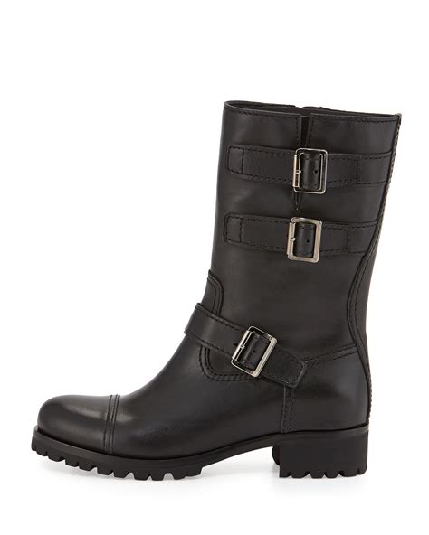 prada boots moto|prada boots australia.